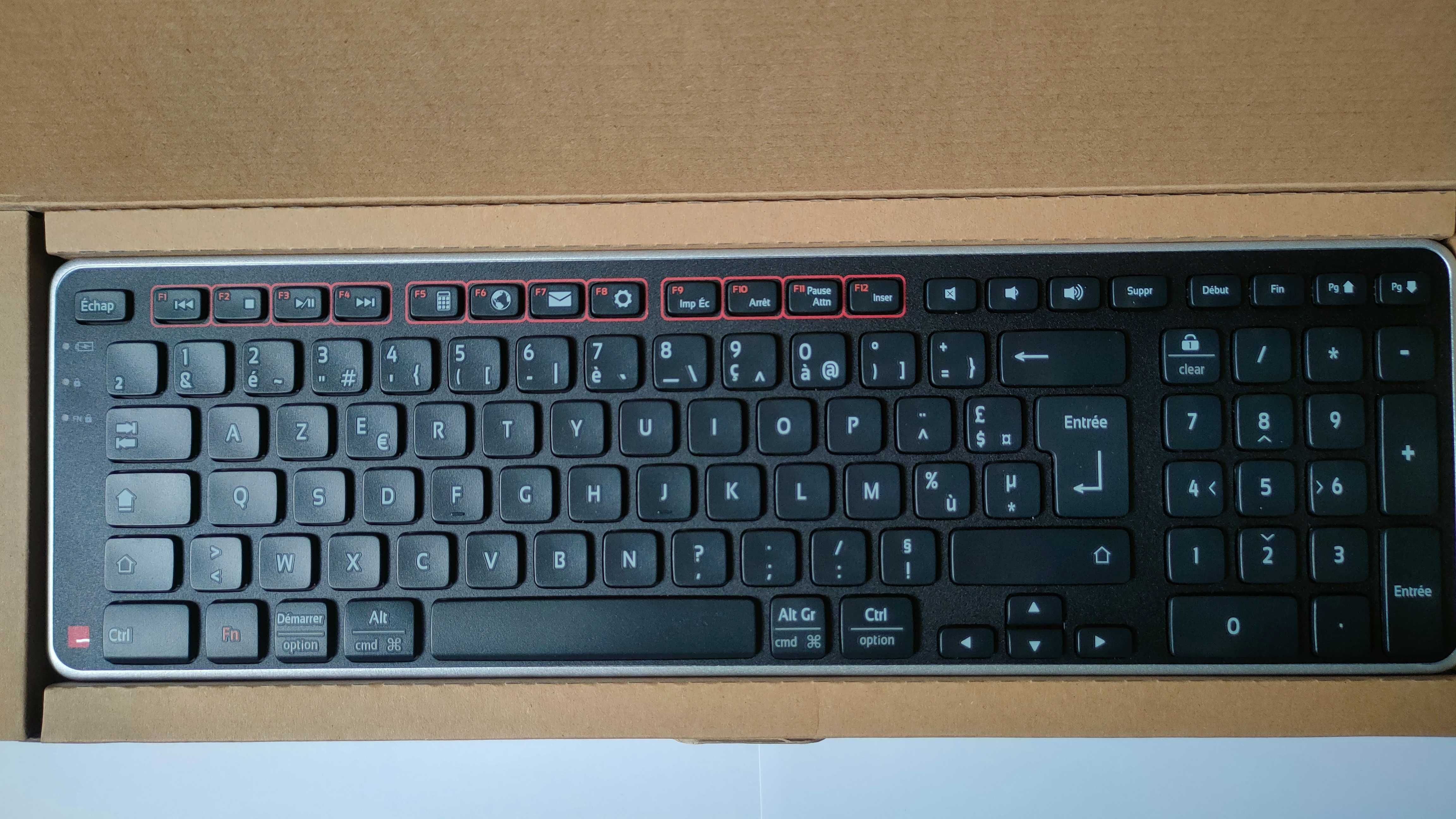 Klawiatura bezprzewodowa Contour Balance Keyboard Wireless czarna