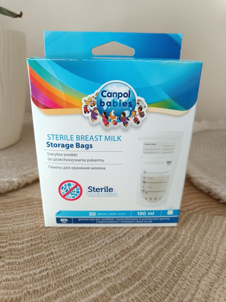 Woreczki na mleko Canpol babies