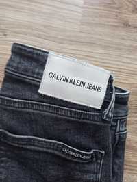 Calvin Klein dżinsy z wysokim stanem