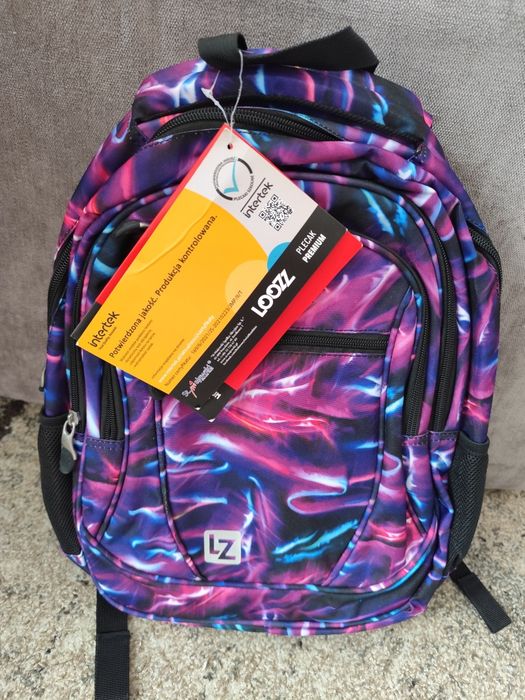 NOWY Plecak szkolny 3 komorowy Loozz