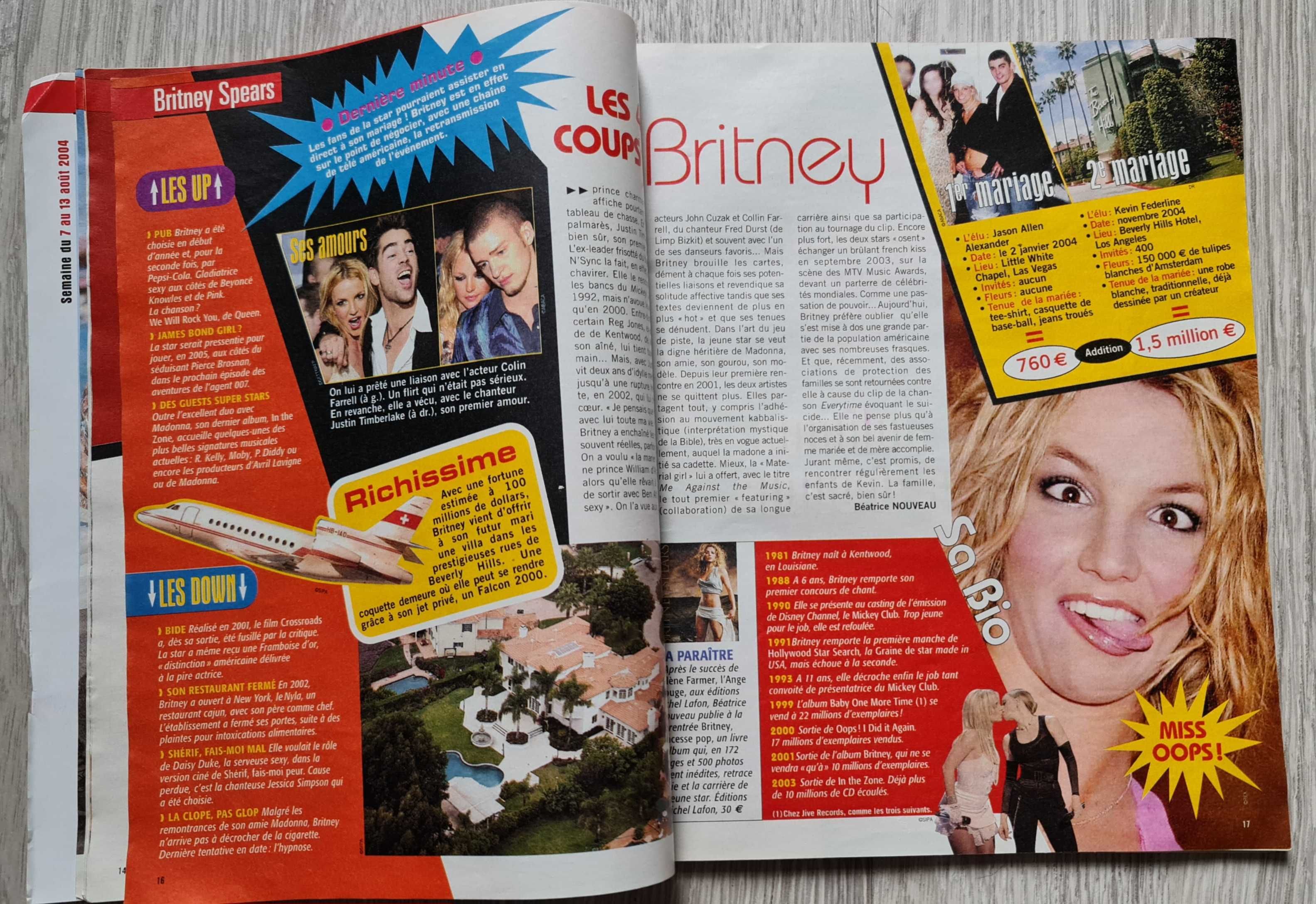 Gazeta Télé 7 Jours - Britney Spears