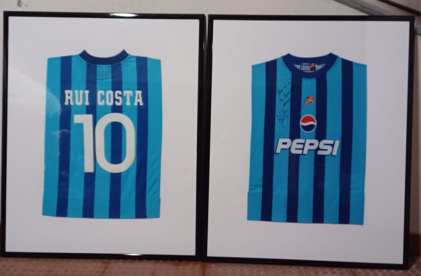 Rui Costa - Pepsi All Star Team - Autografada
