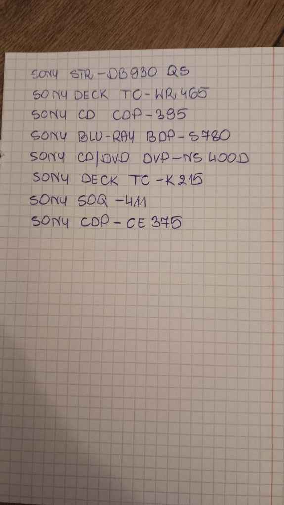Wieża segmentowa sony