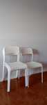 4 Cadeiras Adde branco Ikea