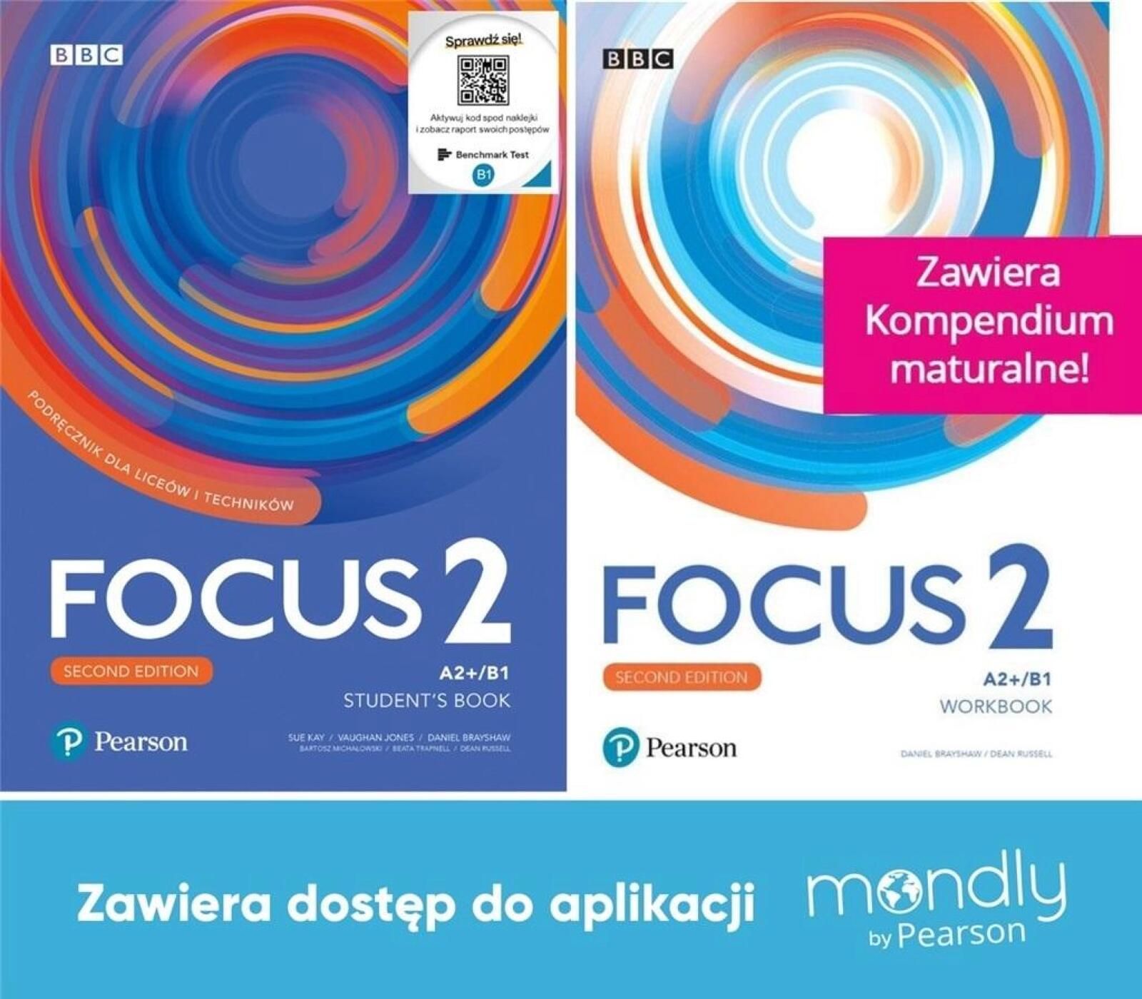 Focus 2/2ed SB + WB + dostęp Mondly Longman Pearson praca zbiorowa Rok
