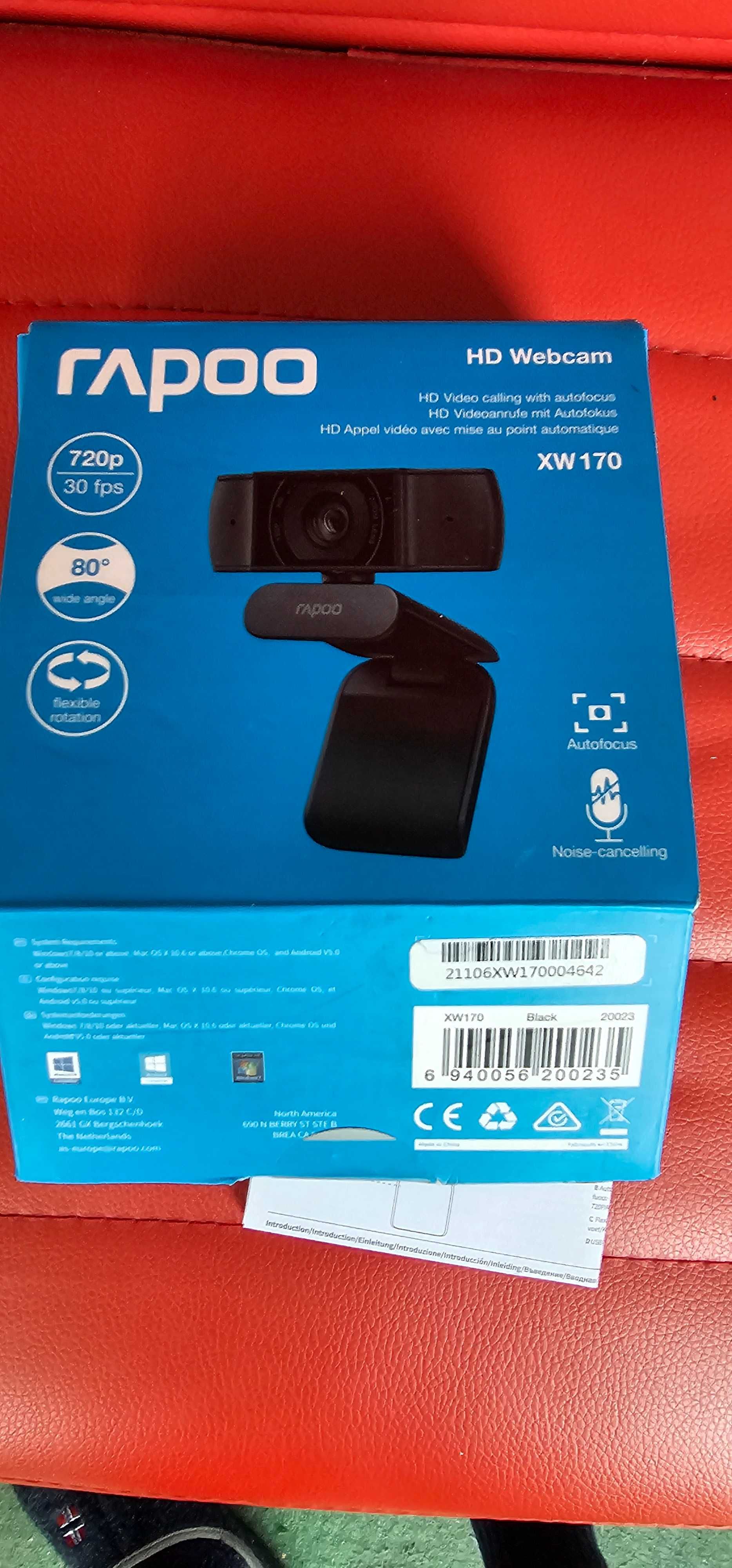 HD webcam rapoo XW 170