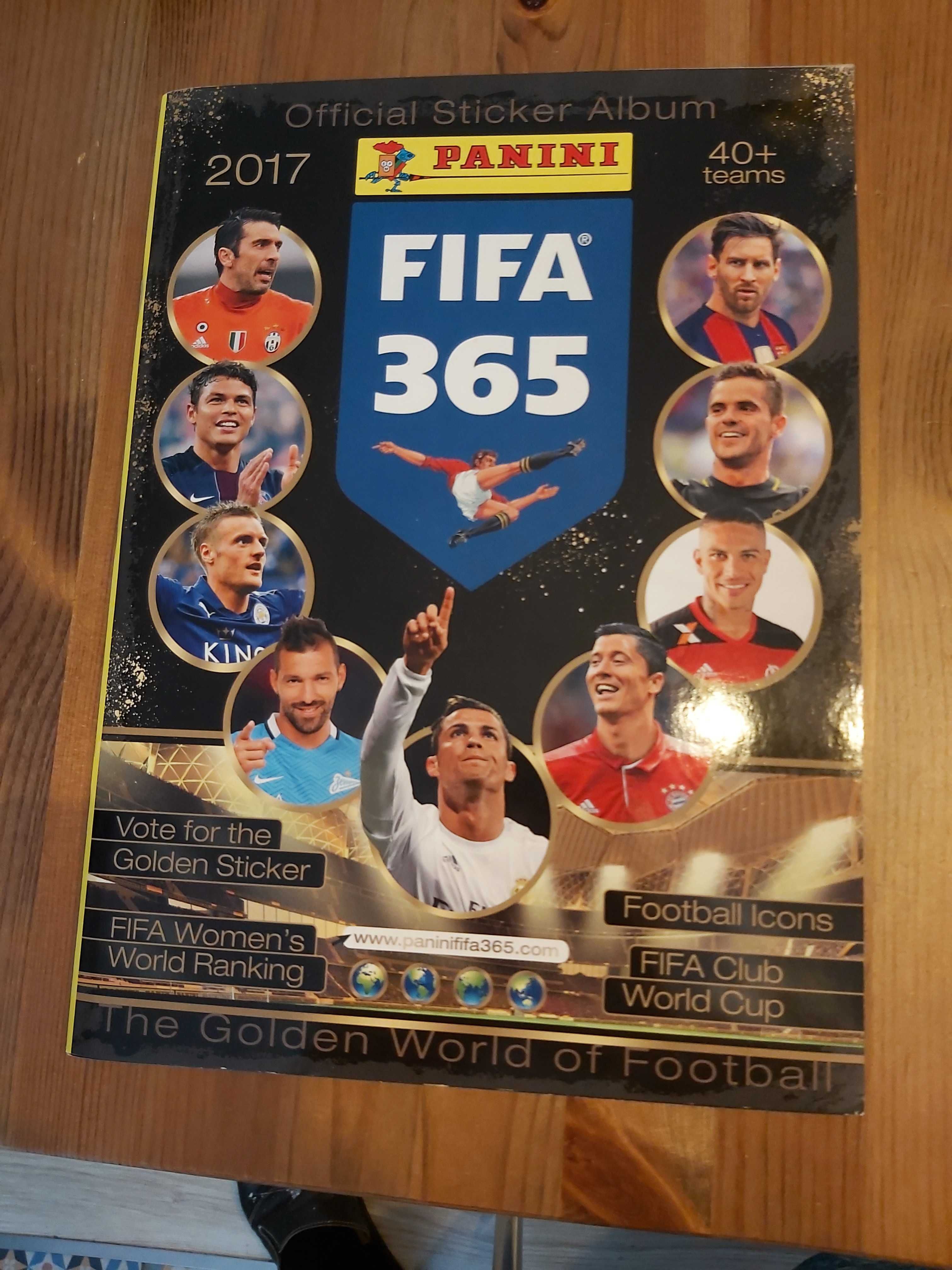 Naklejki Panini fifa 365   2017r