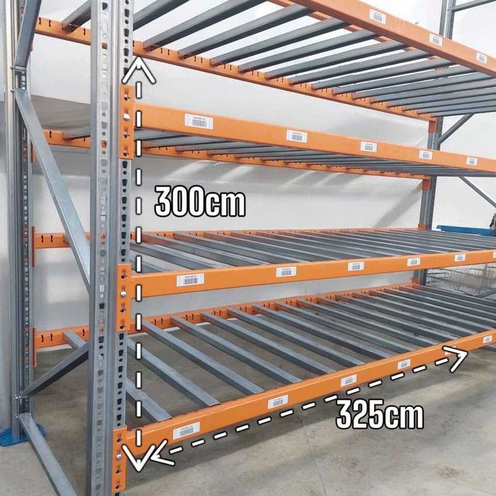 Regały magazynowe paletowe półkowe przemysłowe