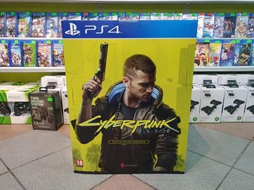 Cyberpunk 2077 PS4 Edycja Kolekcjonerska Figurka - cały komplet NOWA