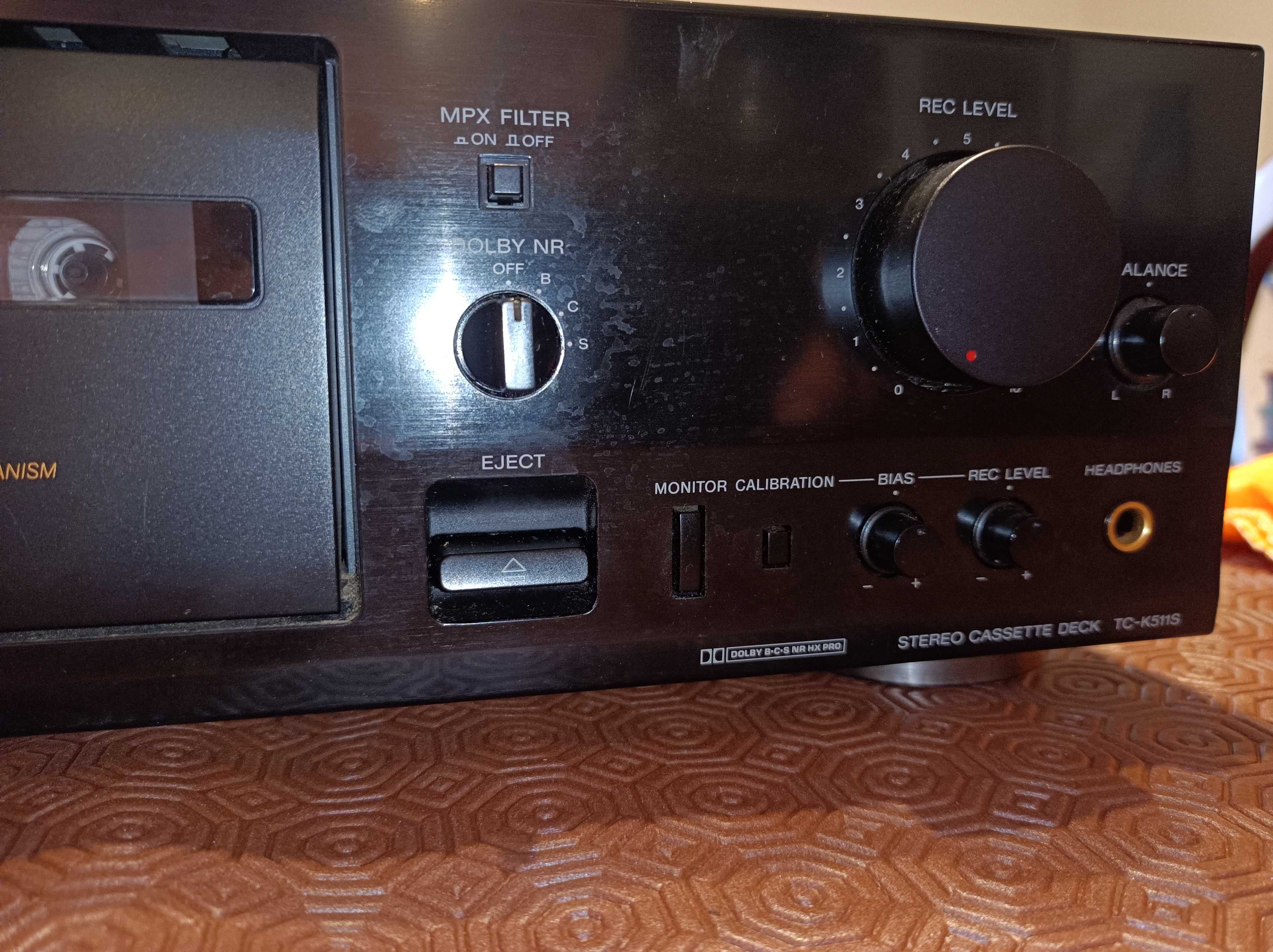 Deck cassetes Sony tc-k511S
