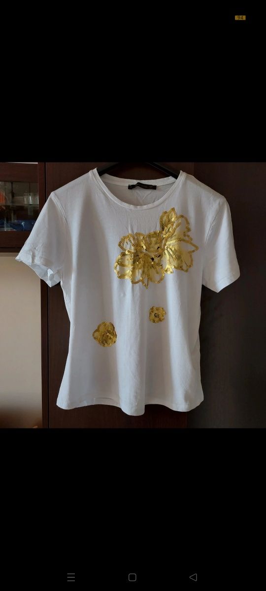 T-shirt damski z krótkim rękawem