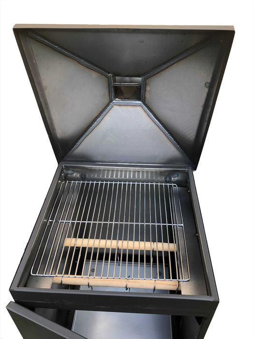 Wędzarka ogrodowa metalowa XXL + książka GRATIS wysyłka KURIEREM