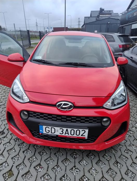 Hyundai i10 stan idealny, użytkowany przez niepalącą kobietę, super wyposażony