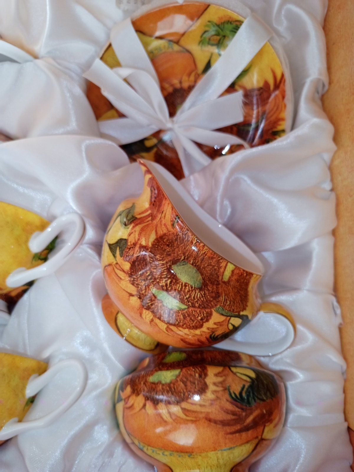 Чайный сервиз Stechcol "Van Gogh sunflower". Ван Гог "Подсолнухи"