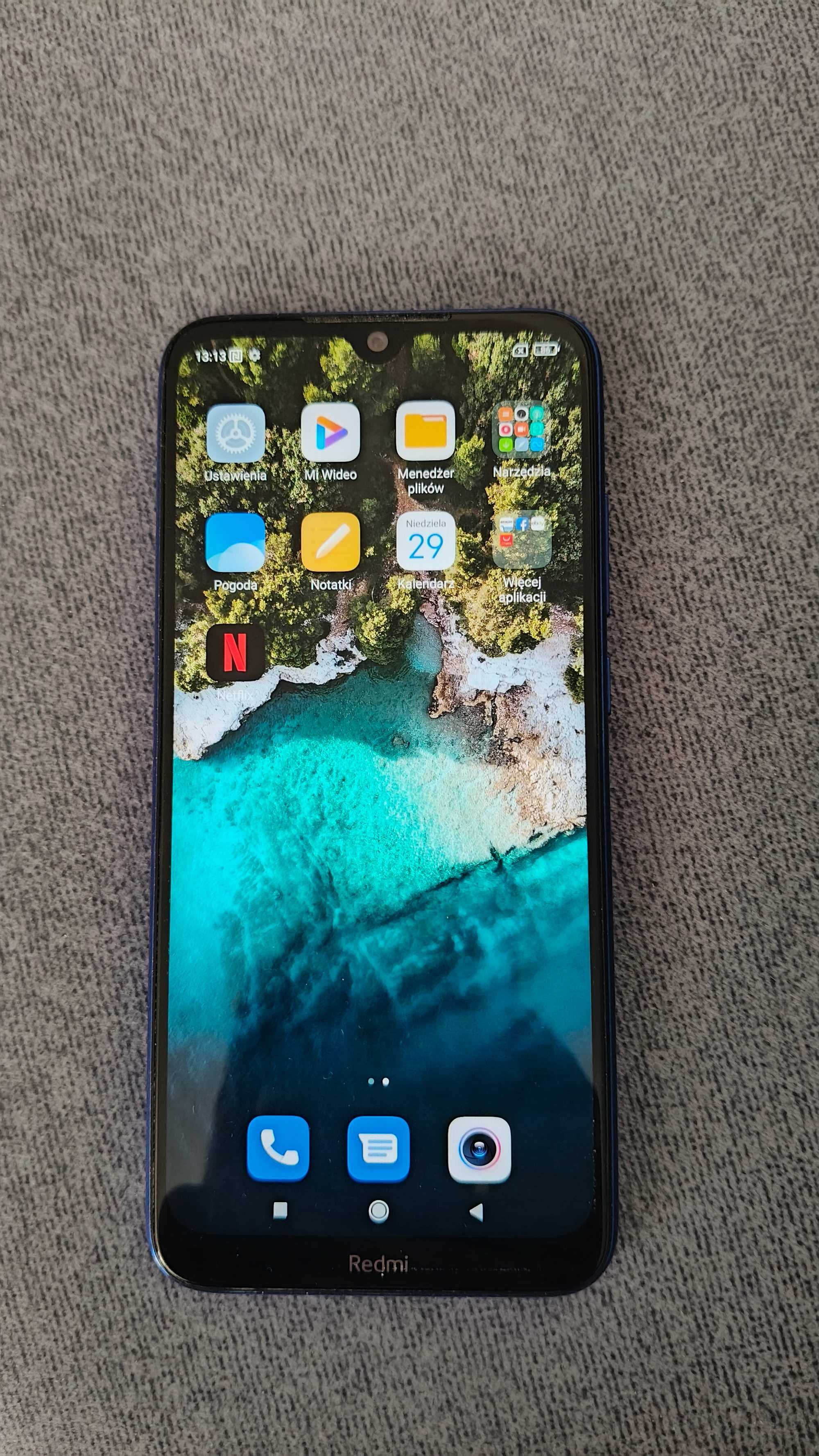 Smartfon XIAOMI Redmi Note 8T 4/64GB 6.3" Niebieski