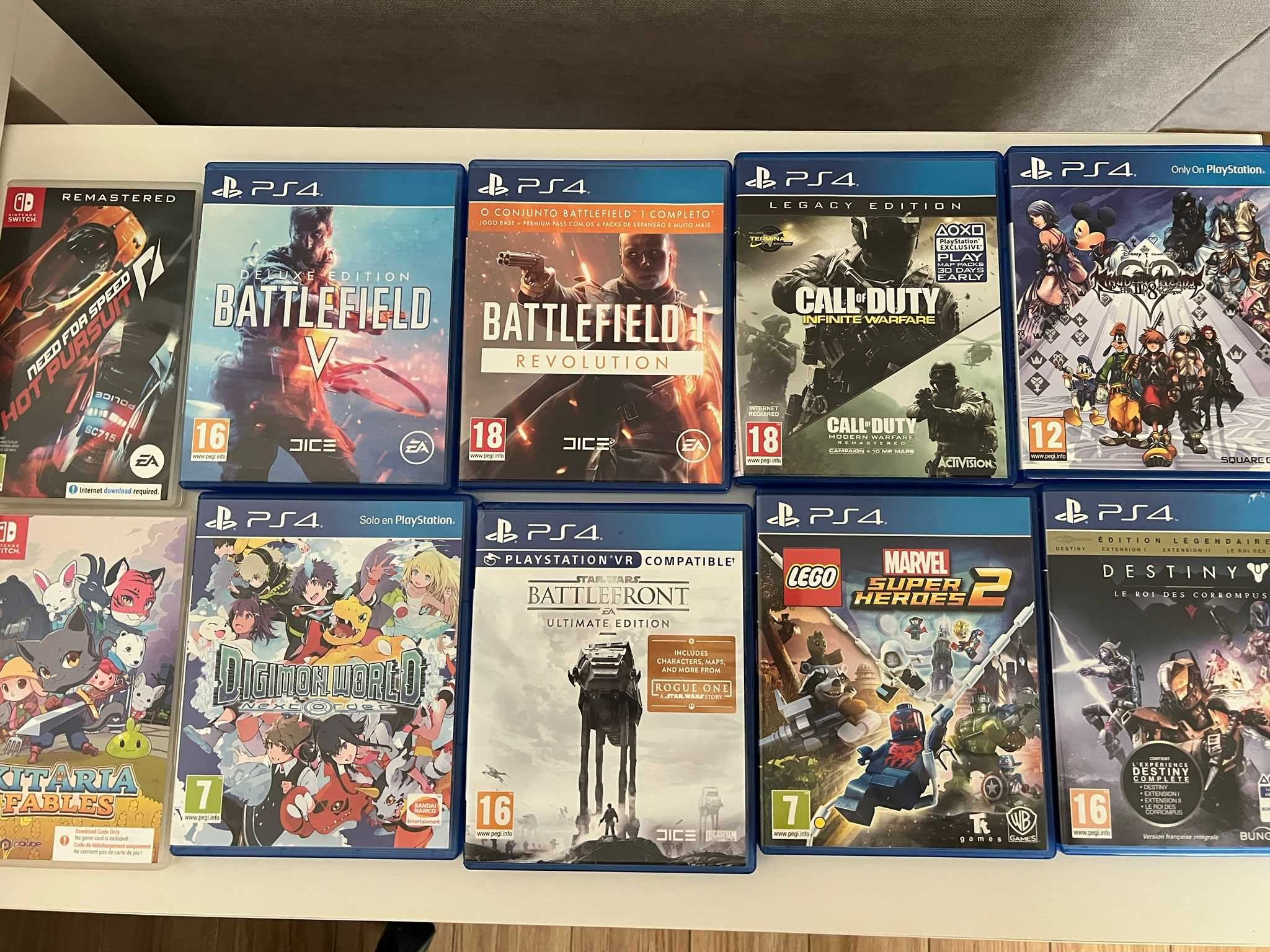 Jogos PS4/Switch Bom estado