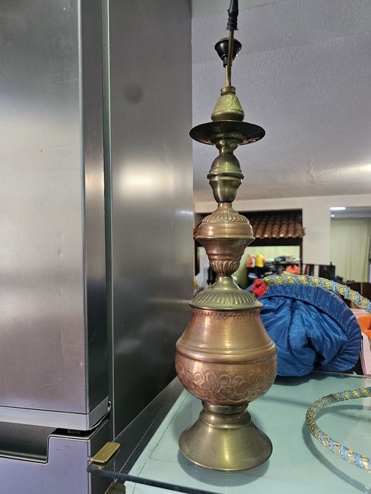 Vendo shisha em latão e cobre