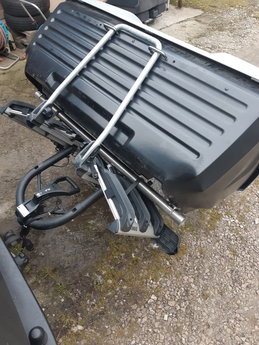 Boks na hak Thule kufer wynajem wypożyczalnia Kraków Niepołomice