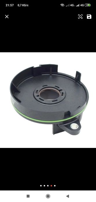 Передний сальник коленвала с крышкой (уплотнительное кольцо)двигателя