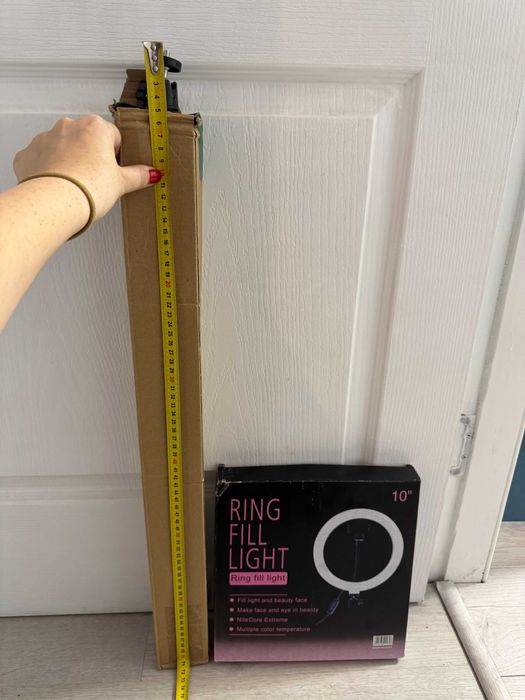 Світлодіодна кільцева лампа Ring Fill Light RL 10/QX260, діаметр 26 см