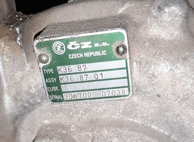 Турбокомпрессор к36  турбина чешка ямз краз маз