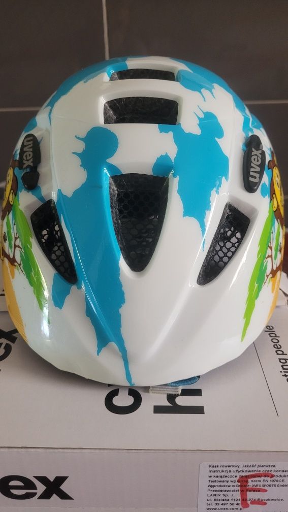 Kask dziecięcy Uvex 46-52cm