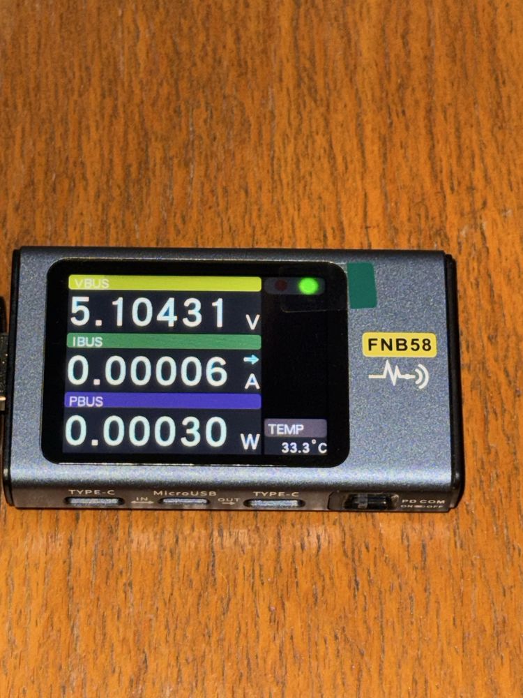 Usb тестер Fnirsi fnb58