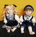 Bonecos Porcelana