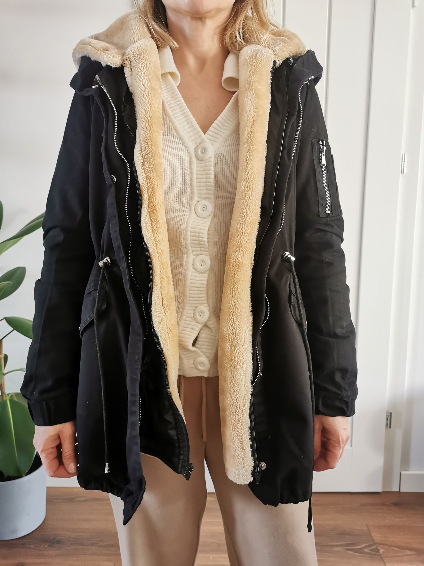 Kurtka parka 2 w 1 S. West rozmiar 34 XS