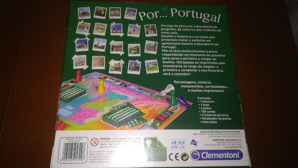 Por...Portugal - Jogo de tabuleiro NOVO com 40% de desconto