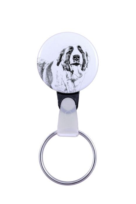Bernardyn brelok z psem mały Art-Dog