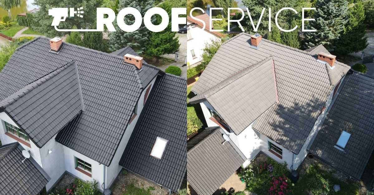 Roof Service - Malowanie dachu, mycie dachu dachów