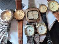 Lote de 11 Relógios Vintage e Quartz – Marcas Variadas (Automáticos e