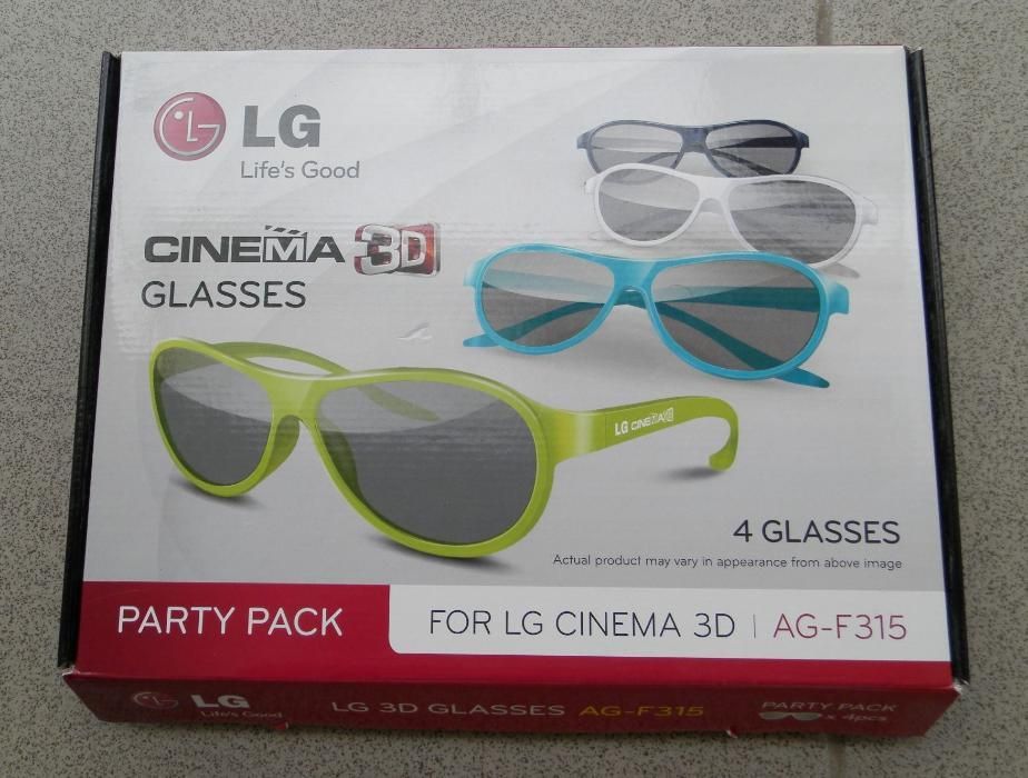 Okulary 3D do telewizora LG nowe