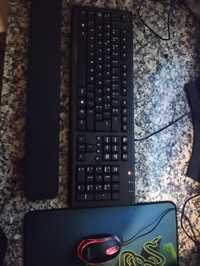 Teclado HP e rato