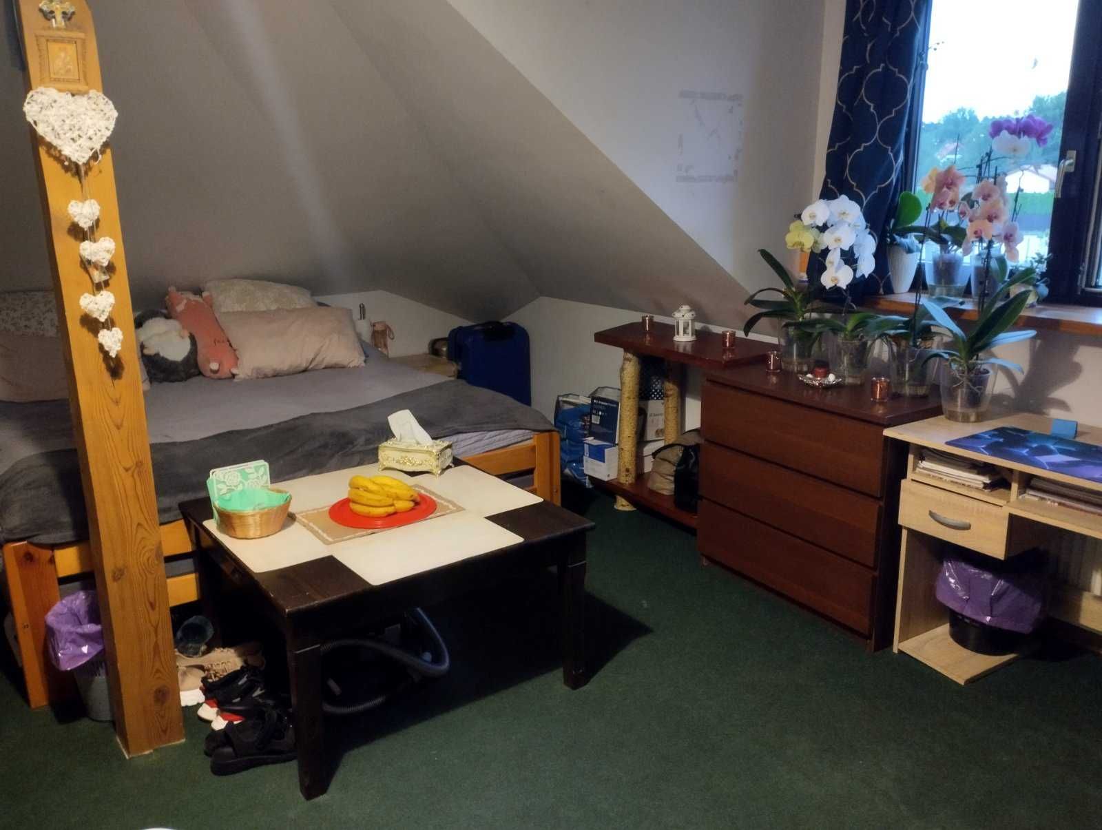 Duuży pokój w domu z ogrodem,parking,światłowód w cenie, to nie hostel