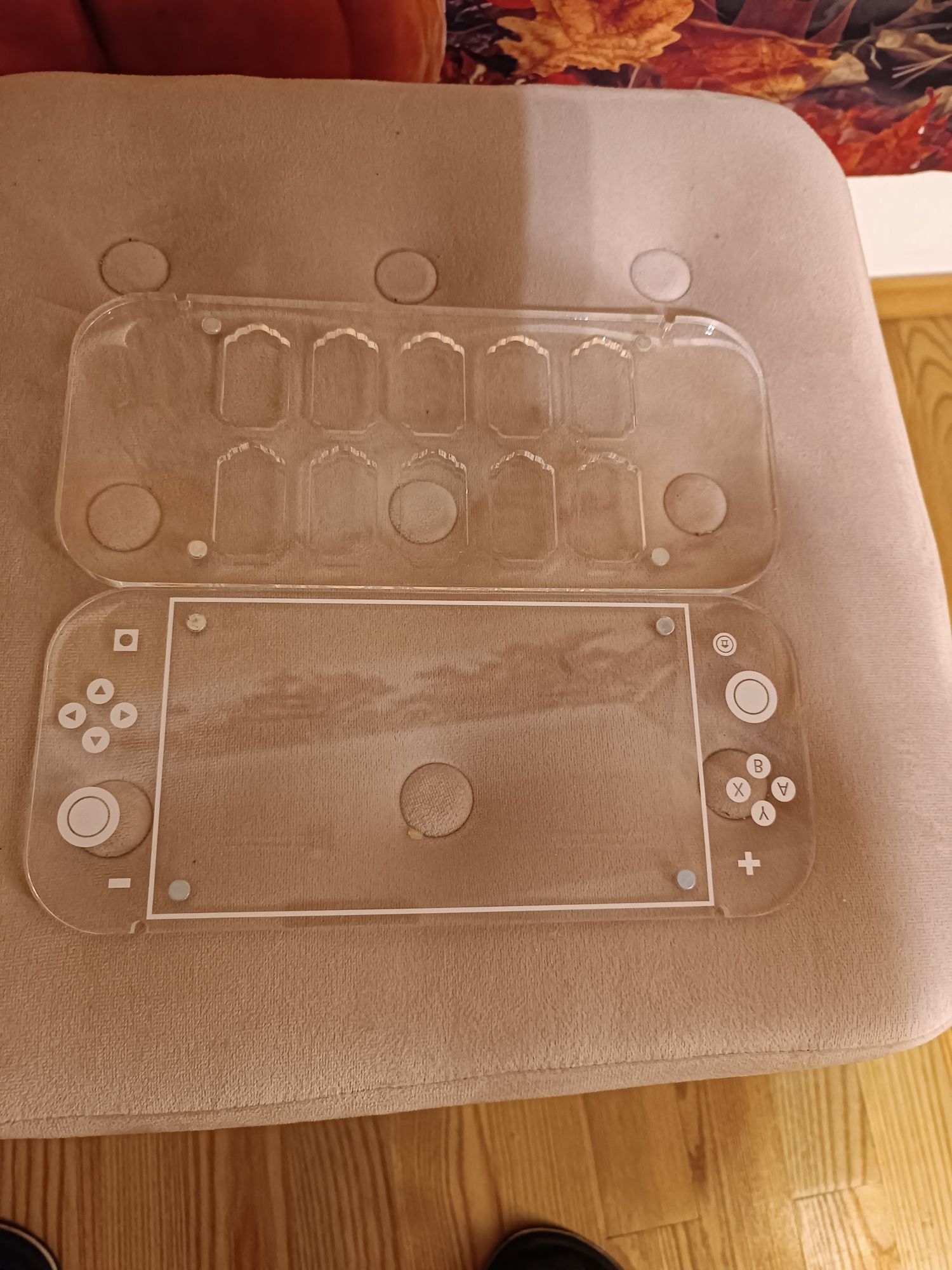 Etui Case Organizer Karty Nintendo Switch Oled Micro Sd PLEXI Magnes