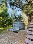Lawendowy domek, balia, sauna, klimatyzacja, sam na posesji