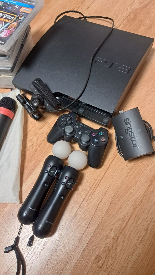 Konsola PS3 + gry