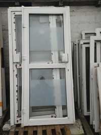 Drzwi aluminiowe wewnętrzne 90 x 210 używane 90 x 213