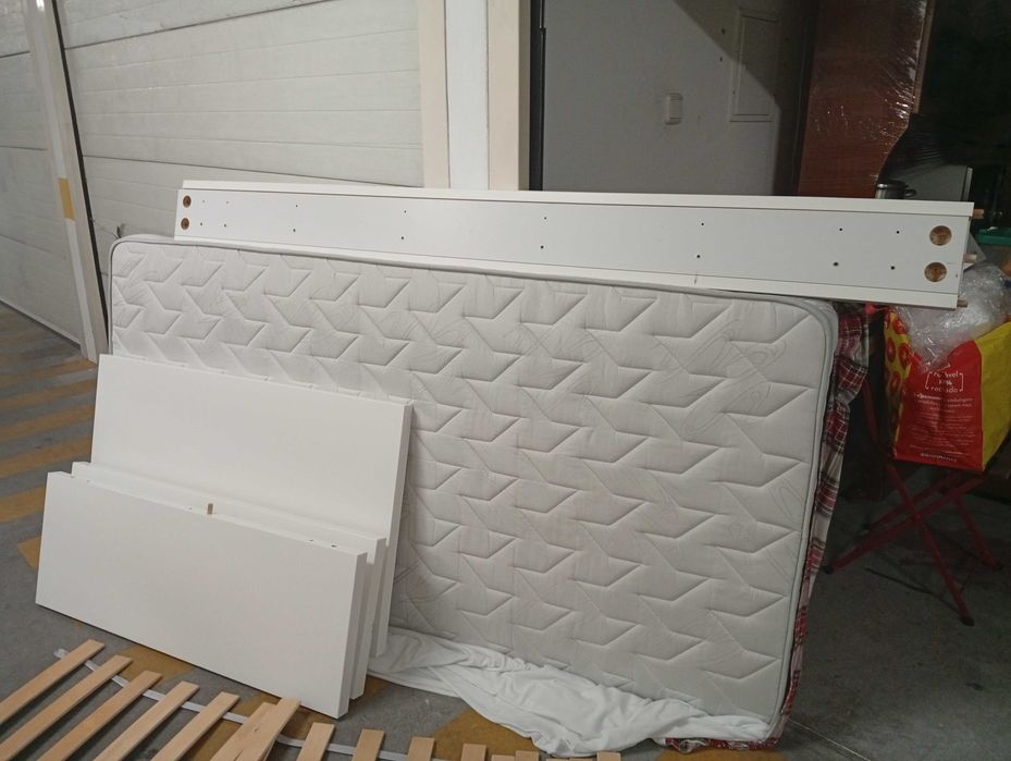 Cama MALM IKEA solteiro 0,90mx2,00m