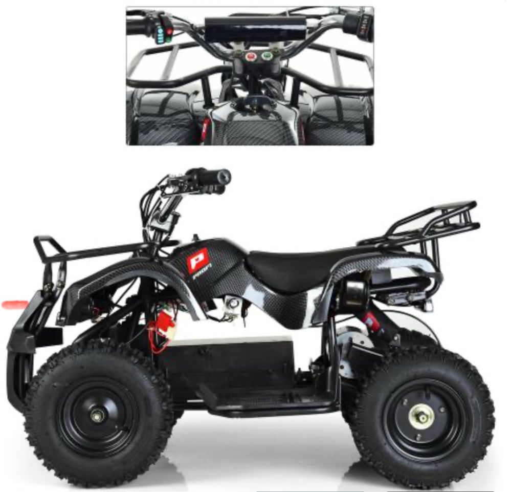 електроквадроцикл для дітей та підлітків Profi Cross GSX-R Carbon