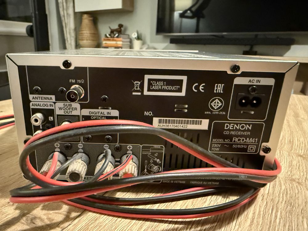 Denom RCD-M41 amplituder , mikrowieża, polecam !