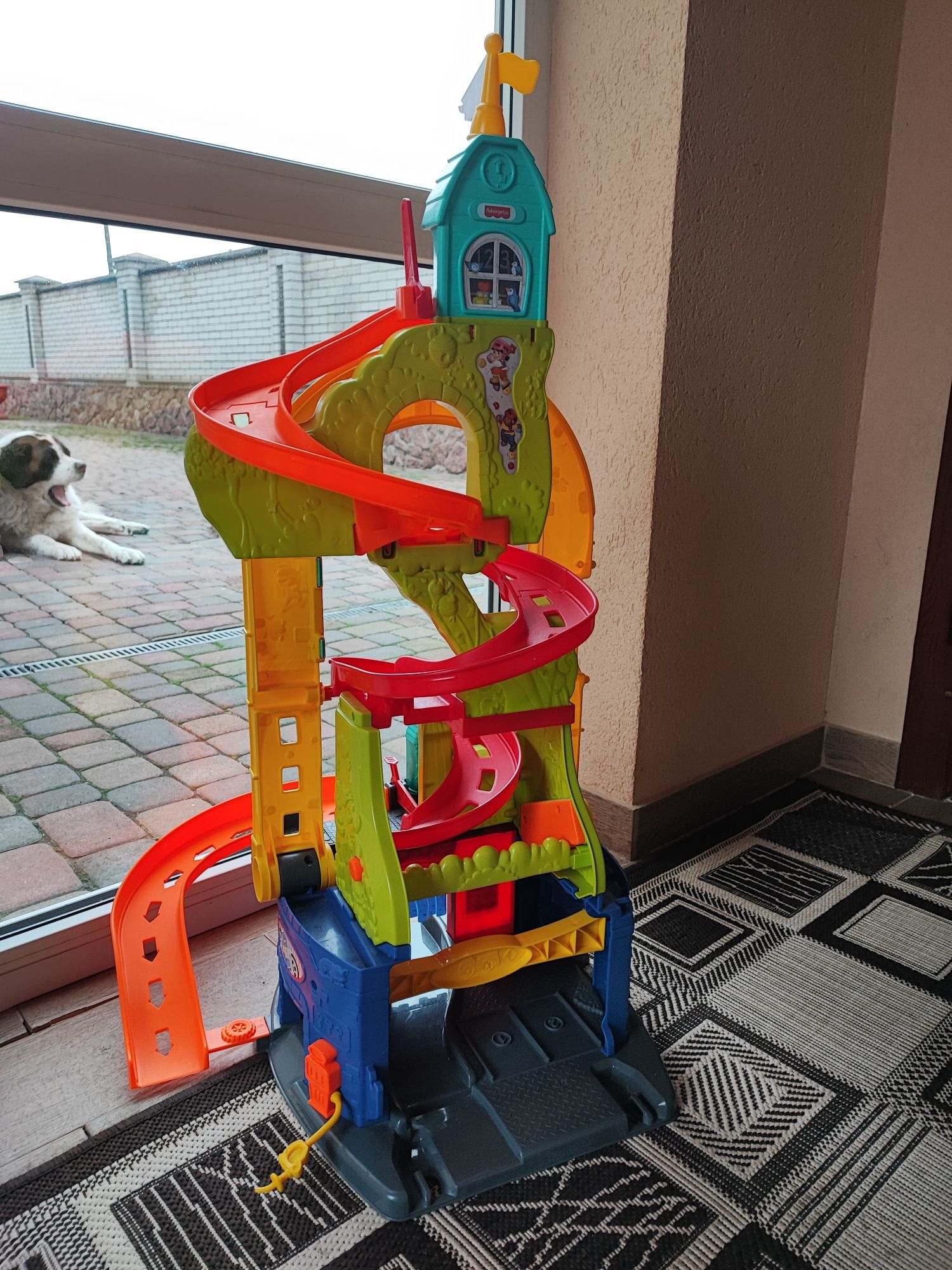 Fisher price, Little People, skyway, небоскреб,