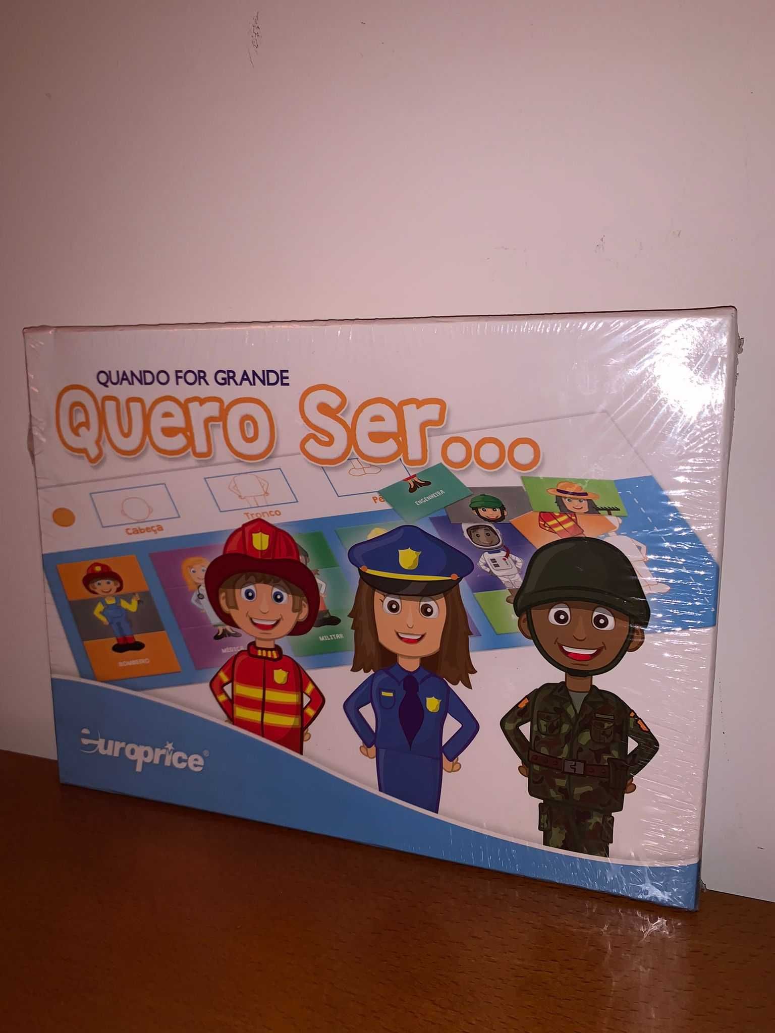 Jogo de Criança "Quando for Grande Quero Ser..." - Idade 5+