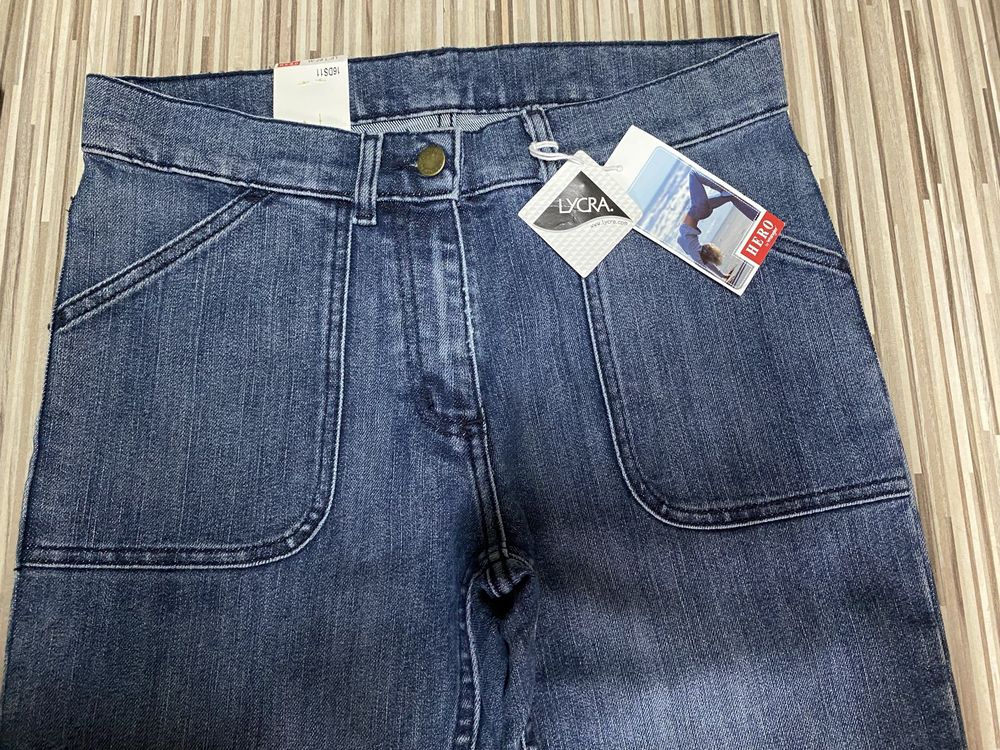 Spodnie damskie jeans 29/31 pas 79 cm komplet 2 sztuki Hero nowe