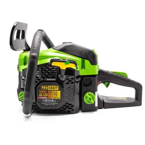 Бензопила Procraft GS-52P Высокооборотистая (2 шины+2 цепи) ТОП ПРОДАЖ