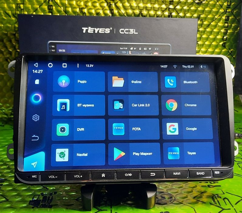 Штатна магнітола Teyes CC3L 4+32 Gb Volkswagen/Skoda/SEAT