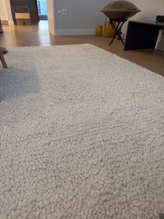 Tapete de lã Zara 160x230 bege claro