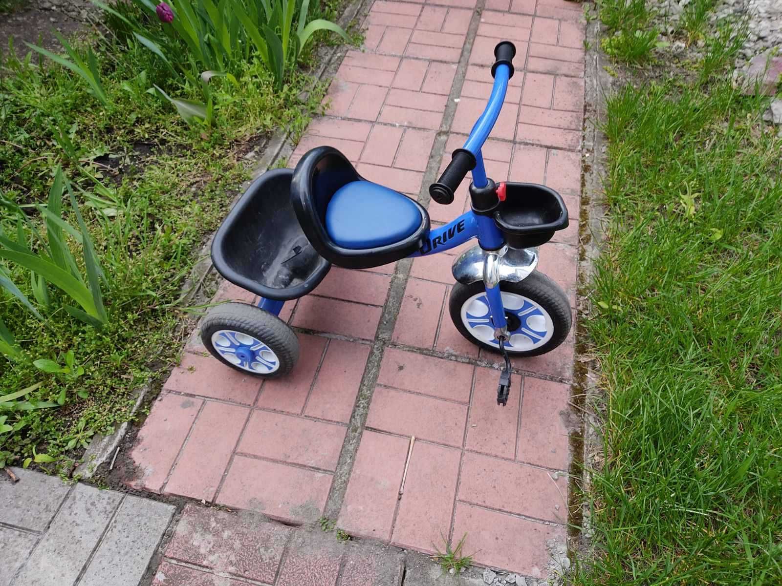 Детский трехколесный велосипед Drive (резиновые не надувные колеса!)
